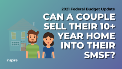 blog - 2021 federal budget update Can a couple sell their 10+ year home into their smsf?