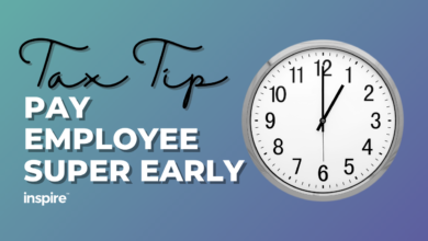blog - tax tip pay employee super early
