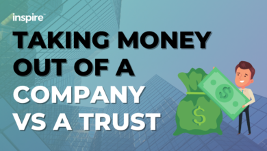 Blog - Taking money out of a company vs a trust