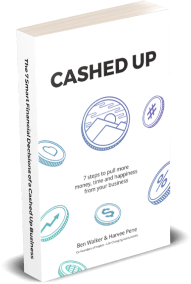 Inspire Accountants Cashed Up Book 7 steps to pull more money, time, and happiness from your business