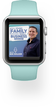 inspire podcast young family small business iwatch
