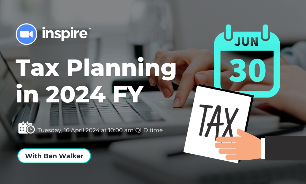 Tax Planning in 2024 FY
