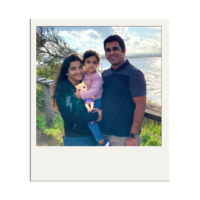 Sweta Kunuku & Family